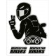 STICKERS RESPECT FOR BIKERS