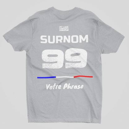 T-shirt PERSONNALISÉ - Gray Signature