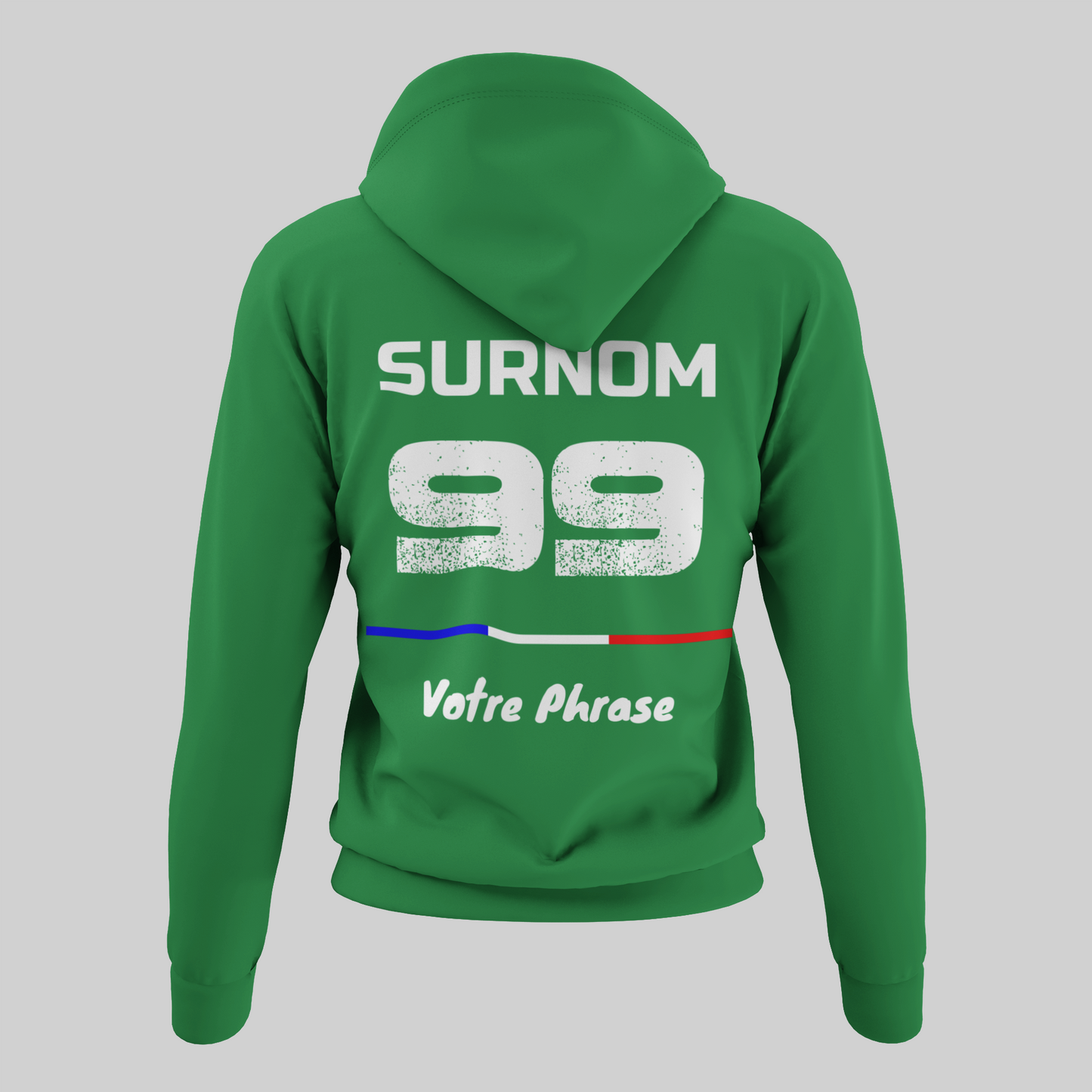 Sweat à Capuche PERSONNALISÉ - Green Signature