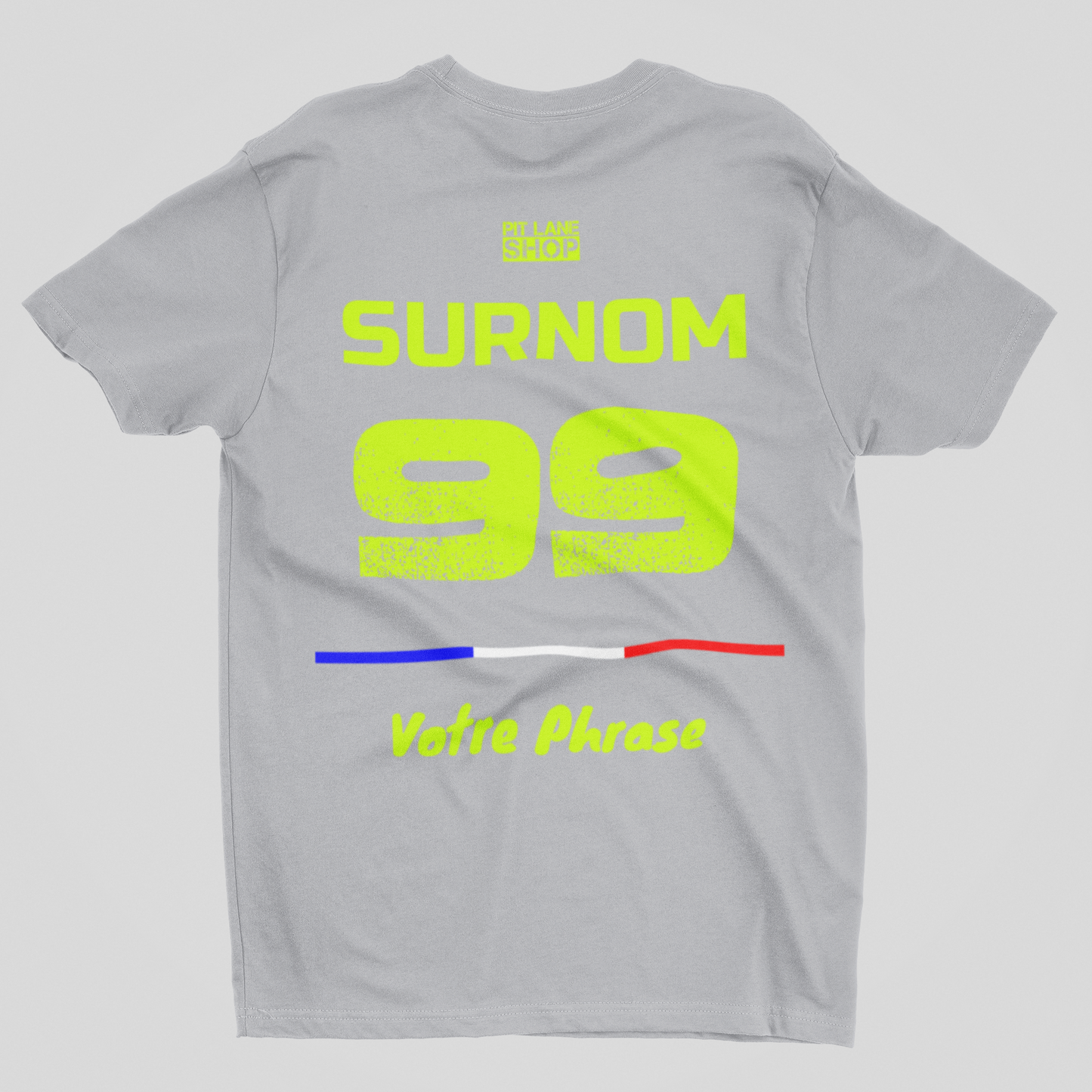 T-shirt PERSONNALISÉ - Gray Signature