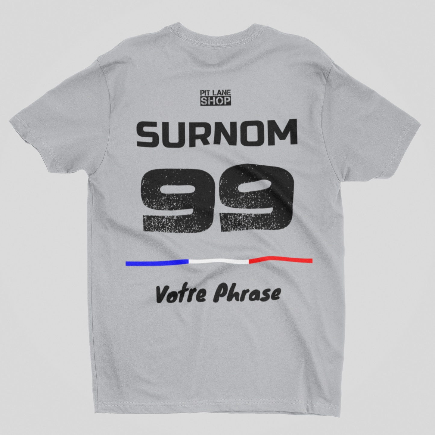 T-shirt PERSONNALISÉ - Gray Signature