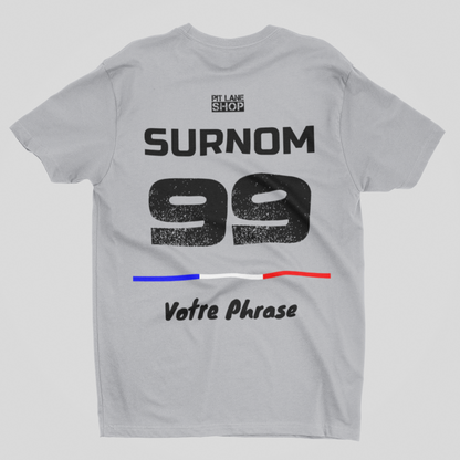 T-shirt PERSONNALISÉ - Gray Signature