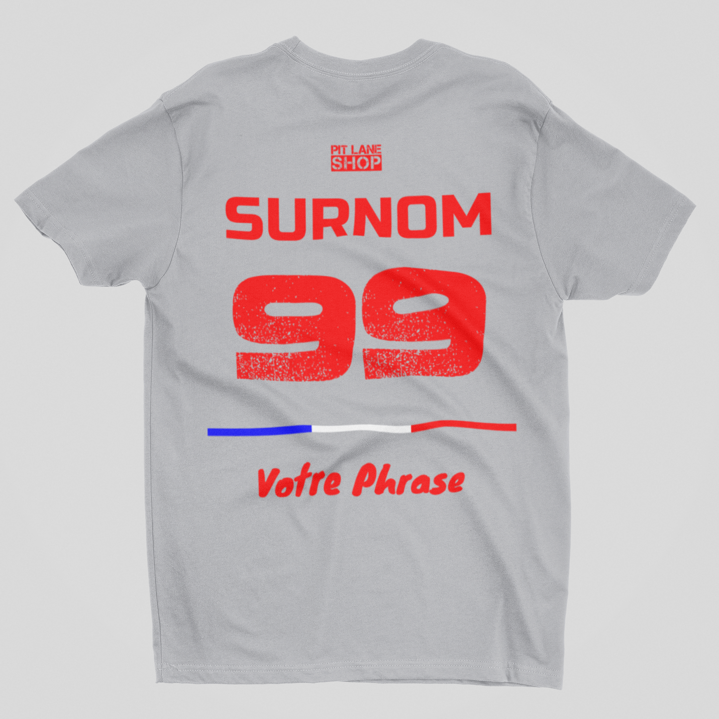 T-shirt PERSONNALISÉ - Gray Signature