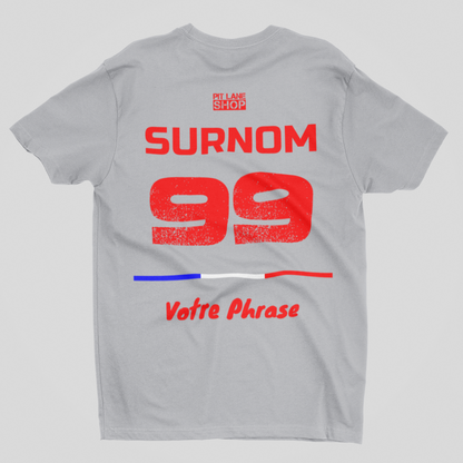 T-shirt PERSONNALISÉ - Gray Signature