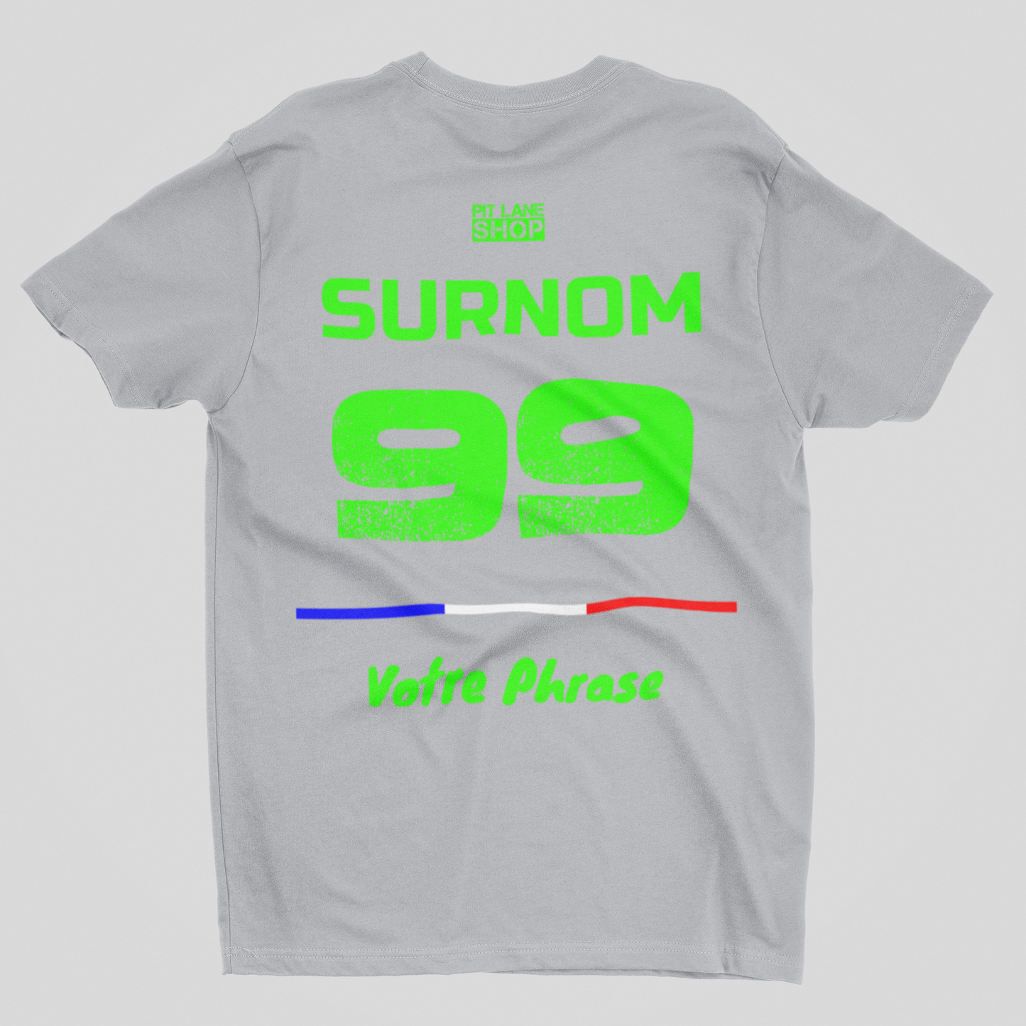 T-shirt PERSONNALISÉ - Gray Signature