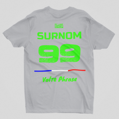 T-shirt PERSONNALISÉ - Gray Signature